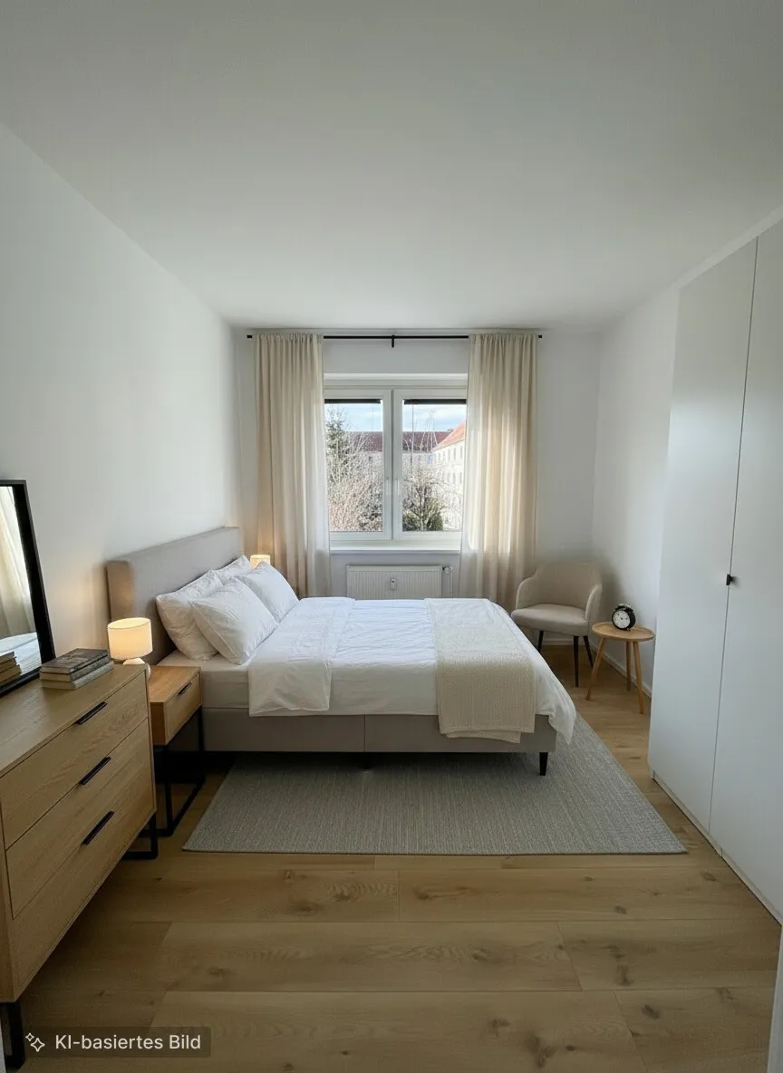 SchlafzimmerMöblierungsvorschlag