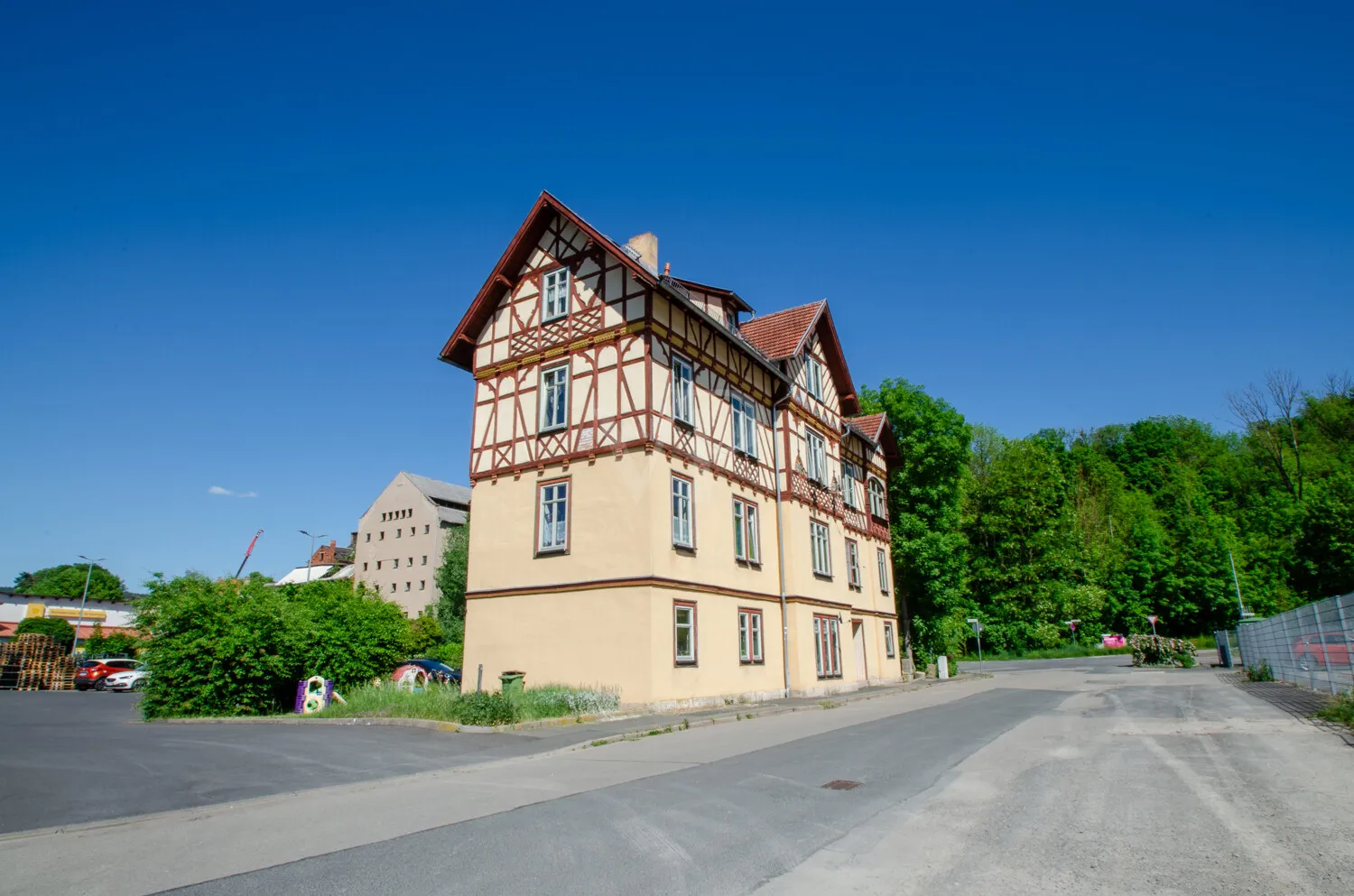 Ansicht Einfahrt