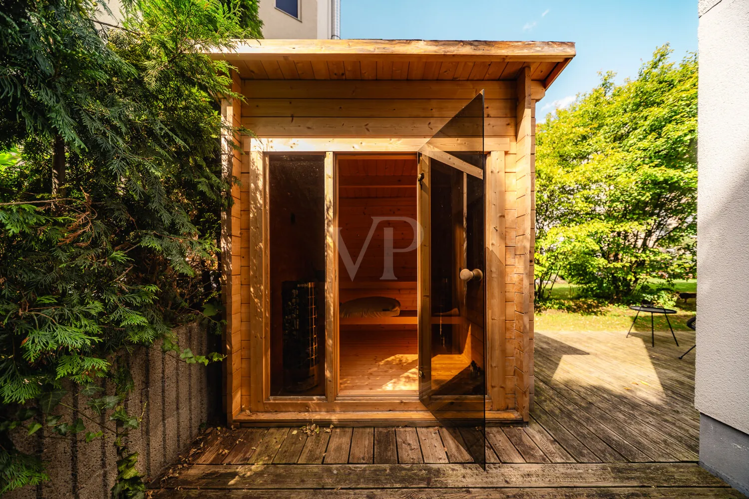 Sauna im Außenbereich