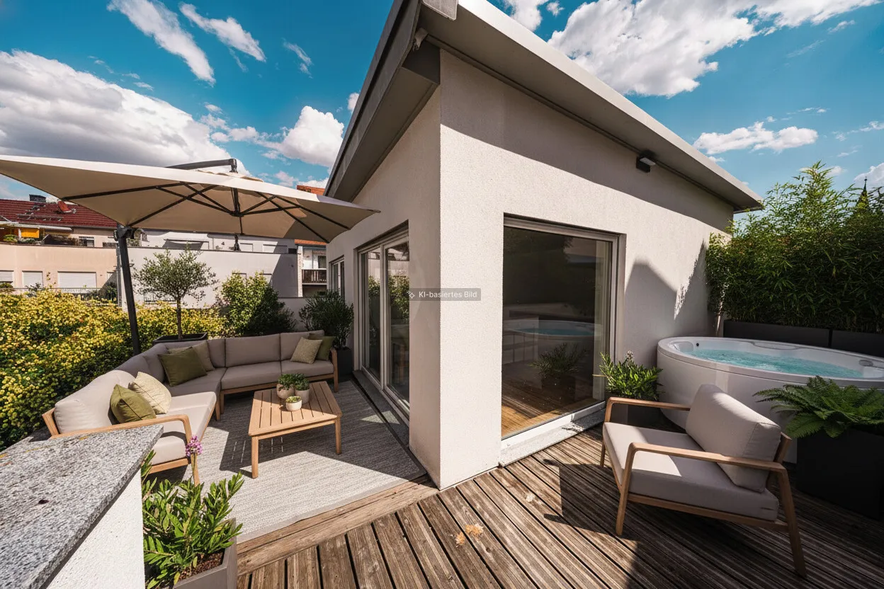 Dachterrasse
