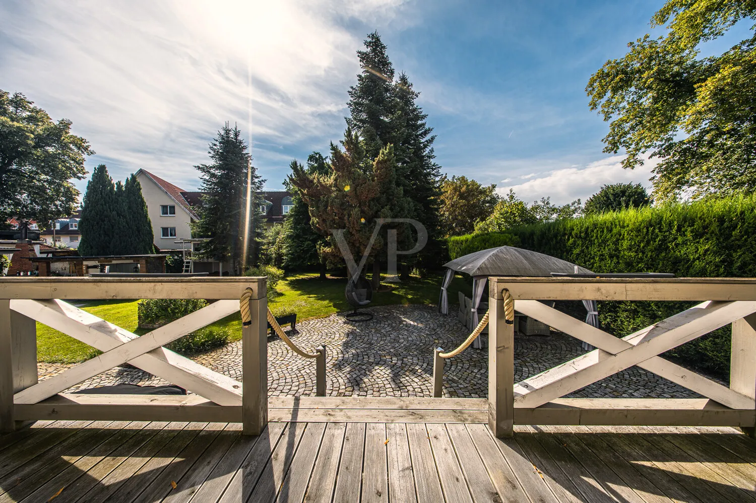 Blick von der Terrasse