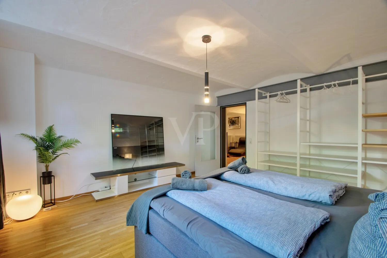 Schlafzimmer 1 im Souterrain