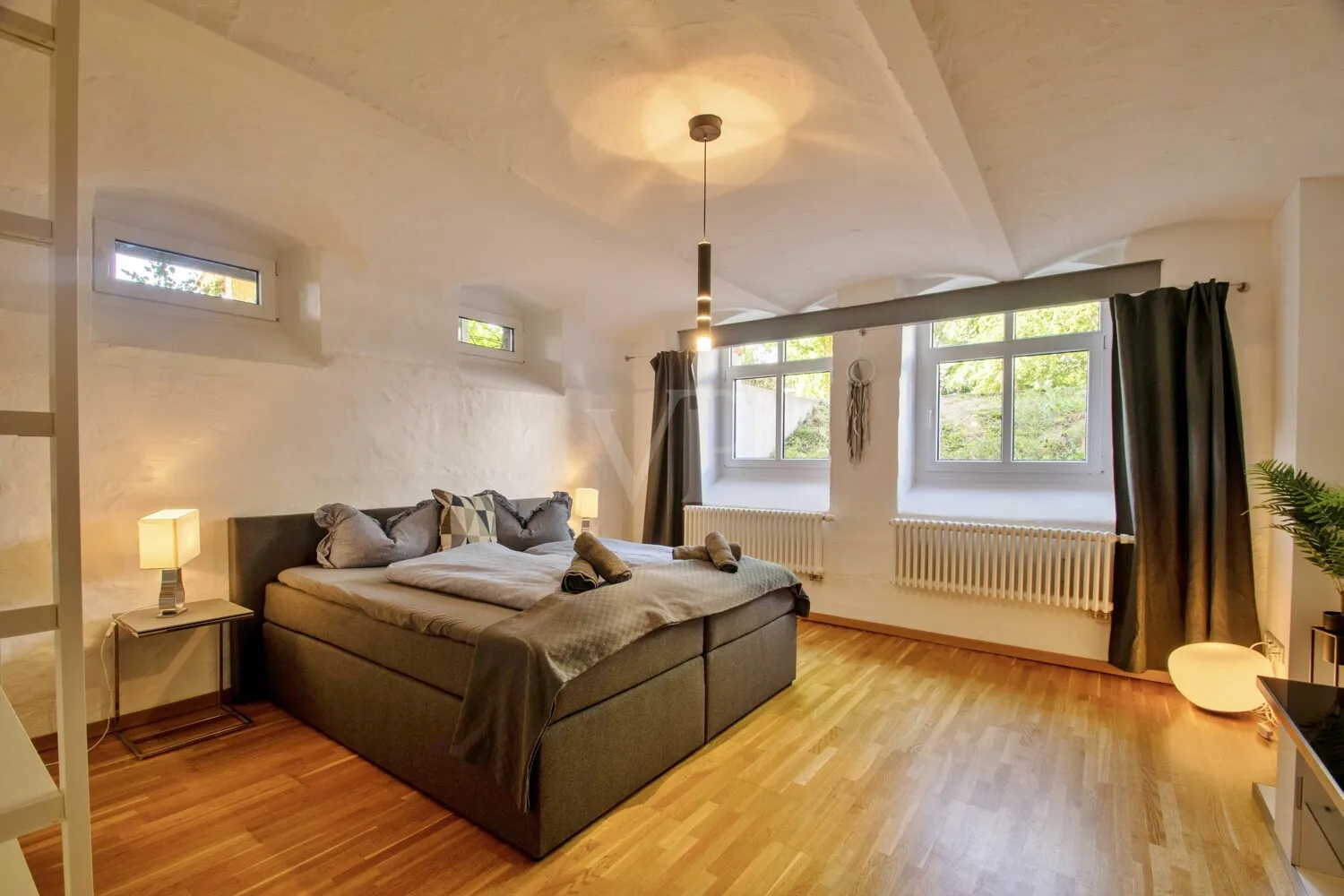 Schlafzimmer 1 im Souterrain