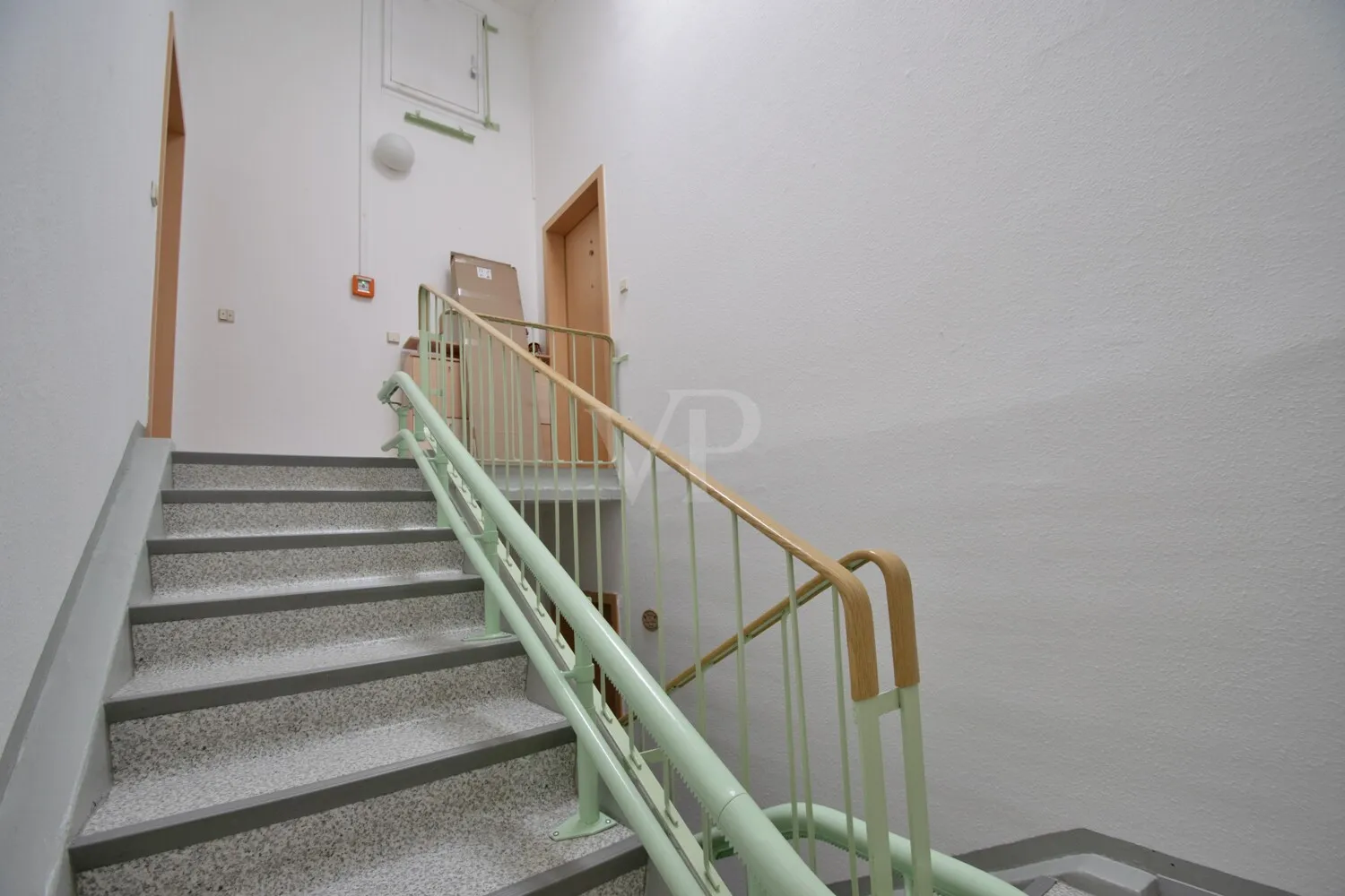 Treppenhaus mit Treppenlift
