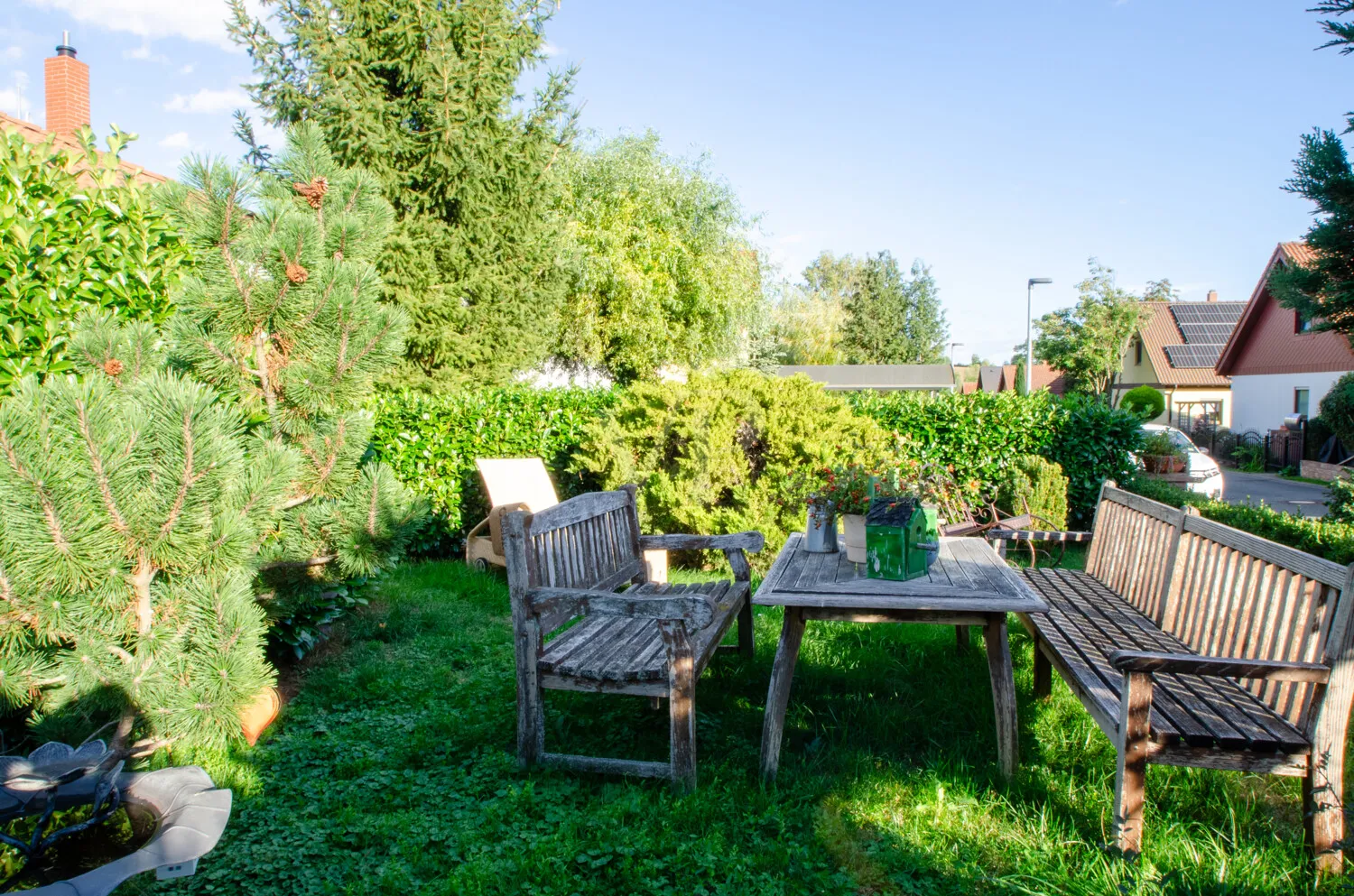 Garten vor dem Haus