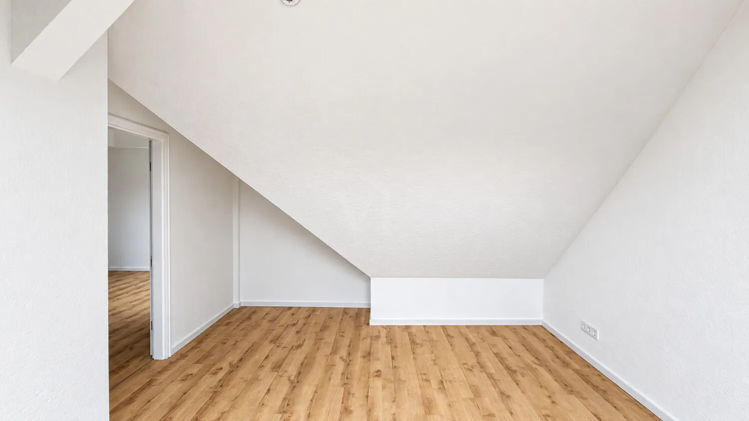 Schlafzimmer – Dachschrägen