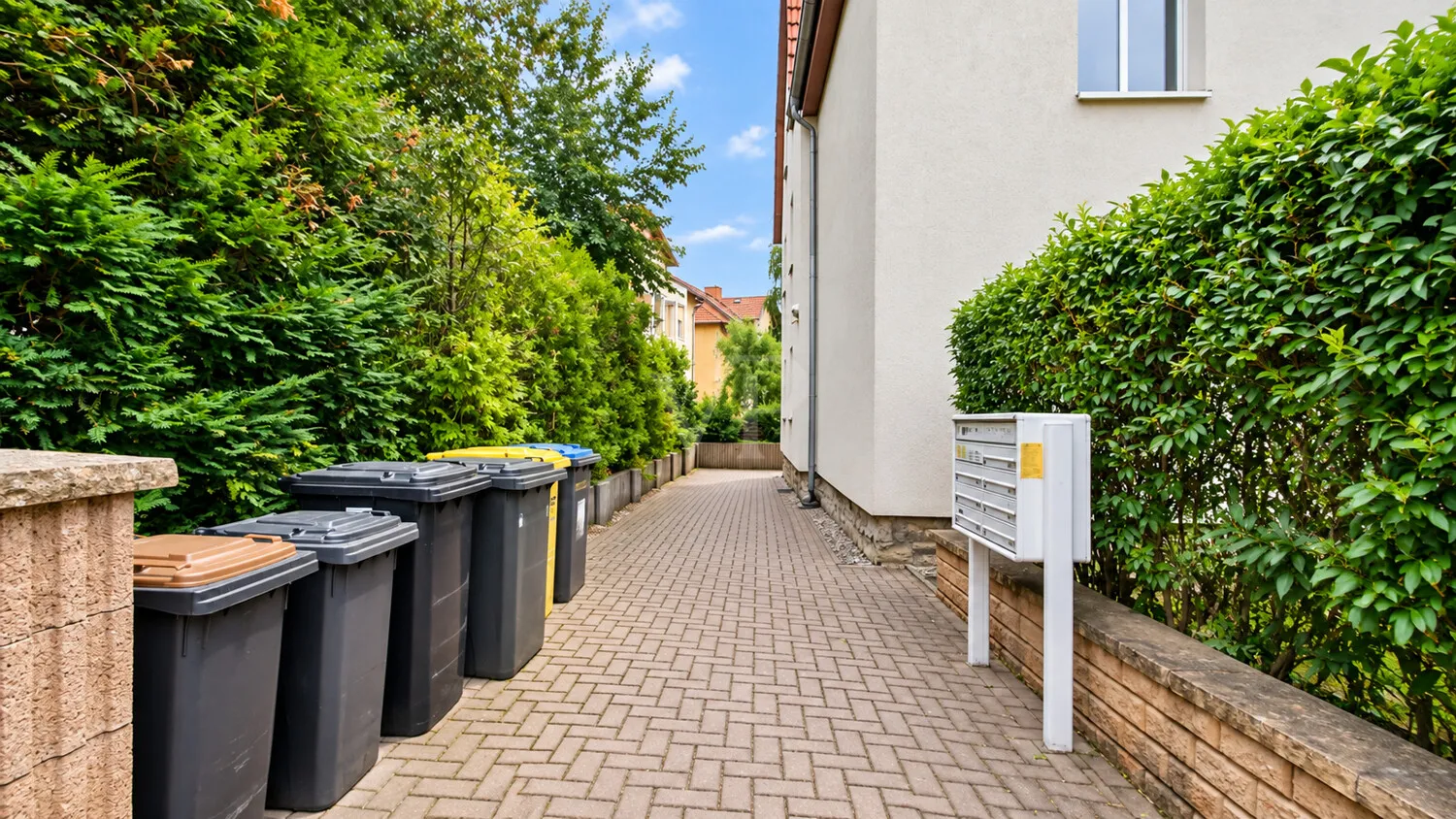 Zugang zum Haus