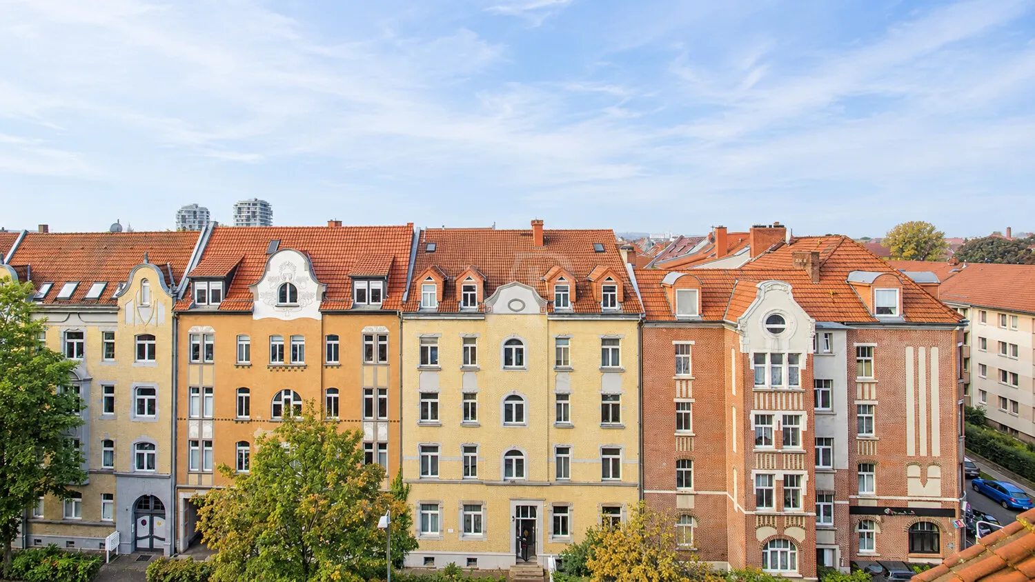 Ausblick aus dem Dachgeschoss