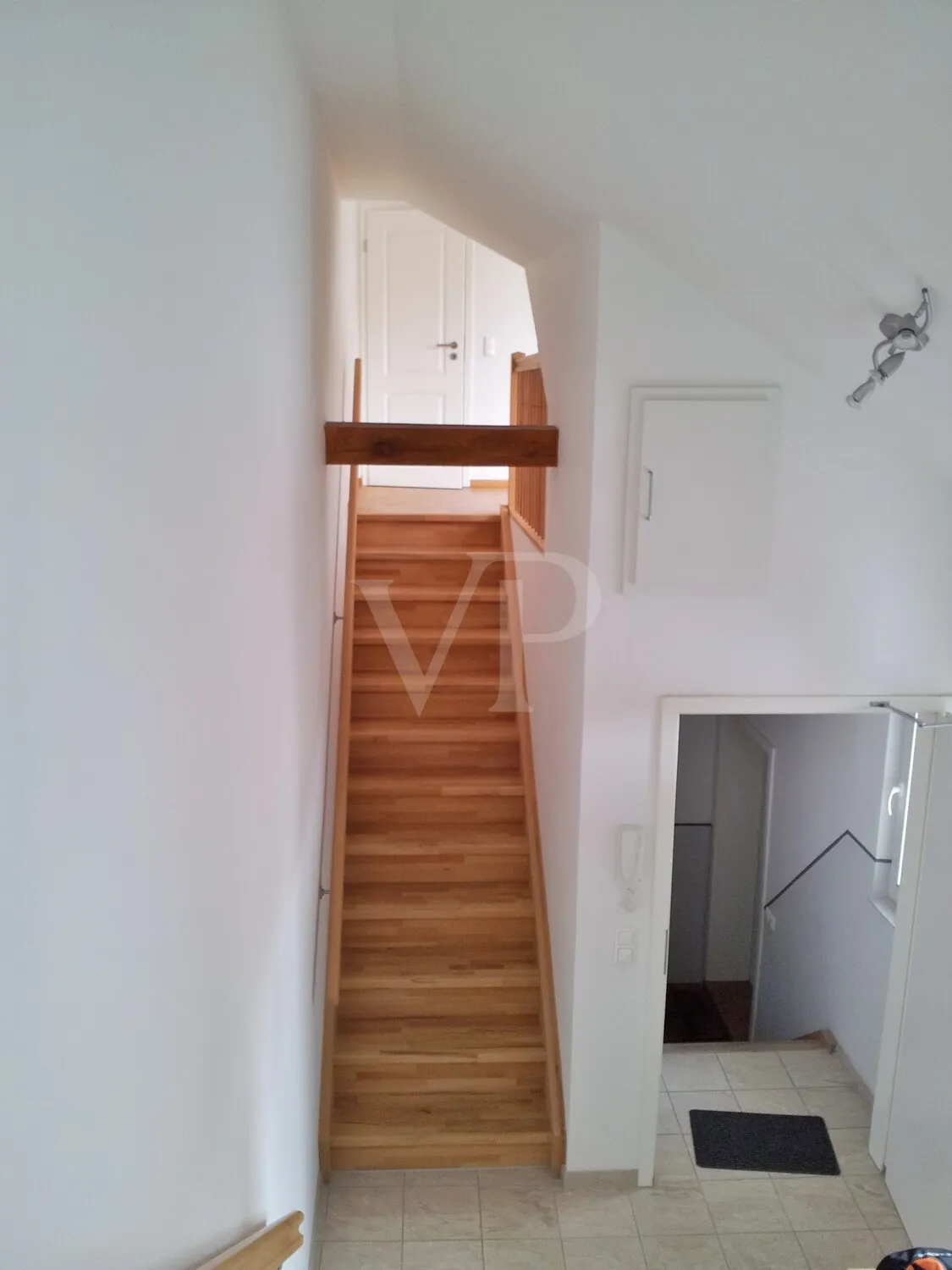 Treppenaufgang in der Wohnung