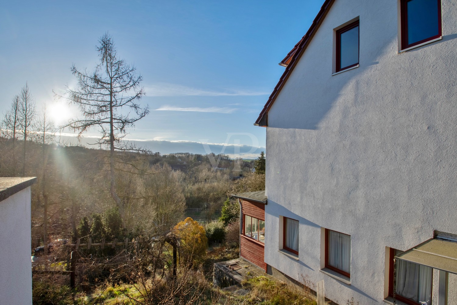 Blick auf den Garten