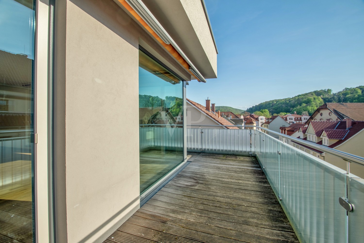 Terrasse in Süd-Westausrichtung