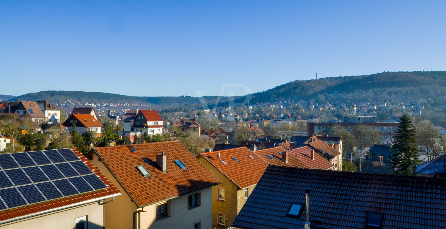 Blick über Meiningen