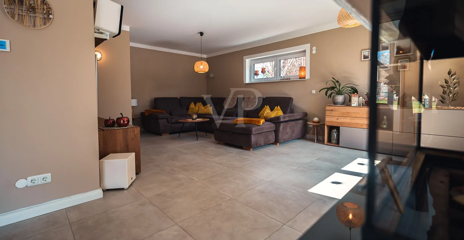 Blick in Wohnbereich