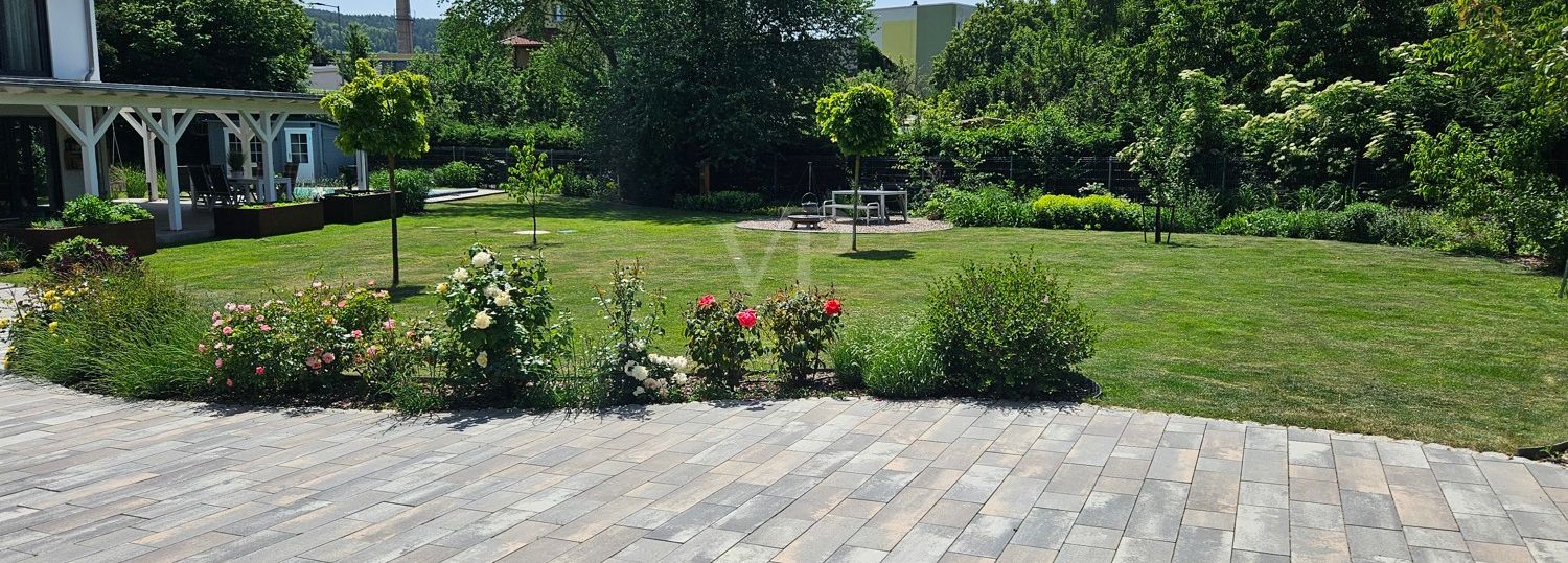 Blick in Garten