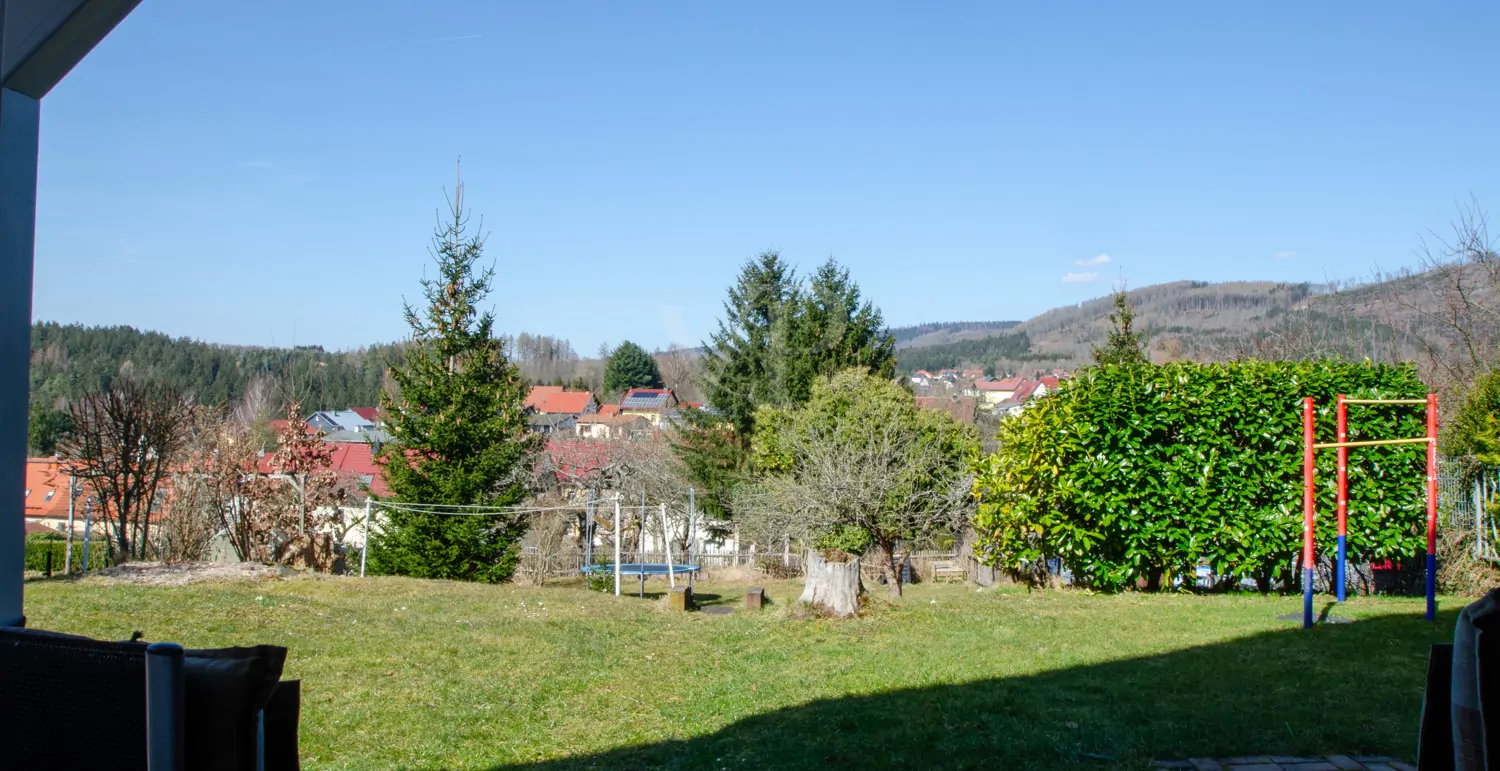 Blick von der Terrasse