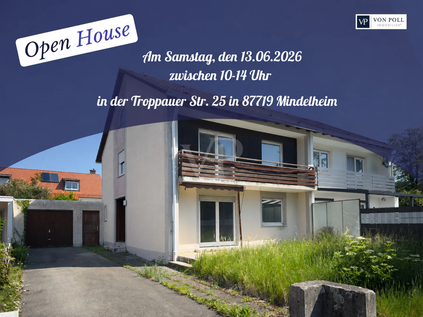 OPEN HOUSE am 13.06.26 / Sanierungsbedürftige DHH in familiärer Lage