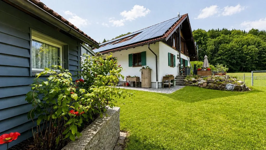 Terrasse und Garten