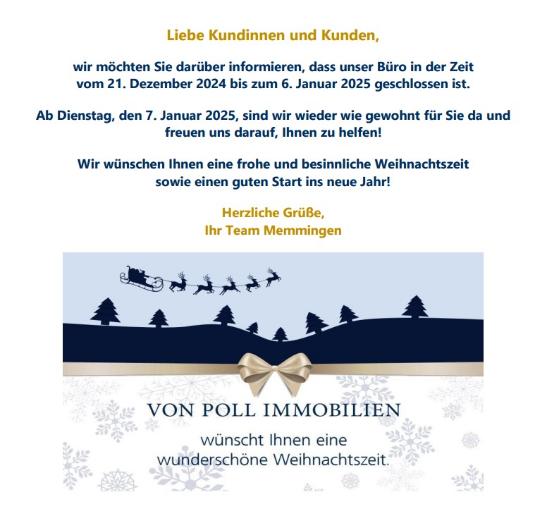 Öffnungszeiten Weihnachten