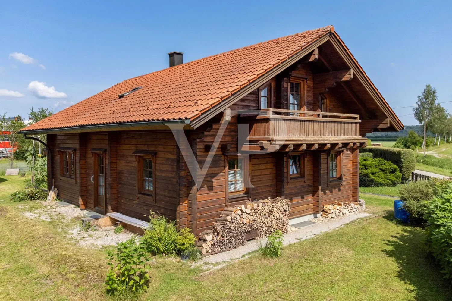 Charming log cabin in Ettringen