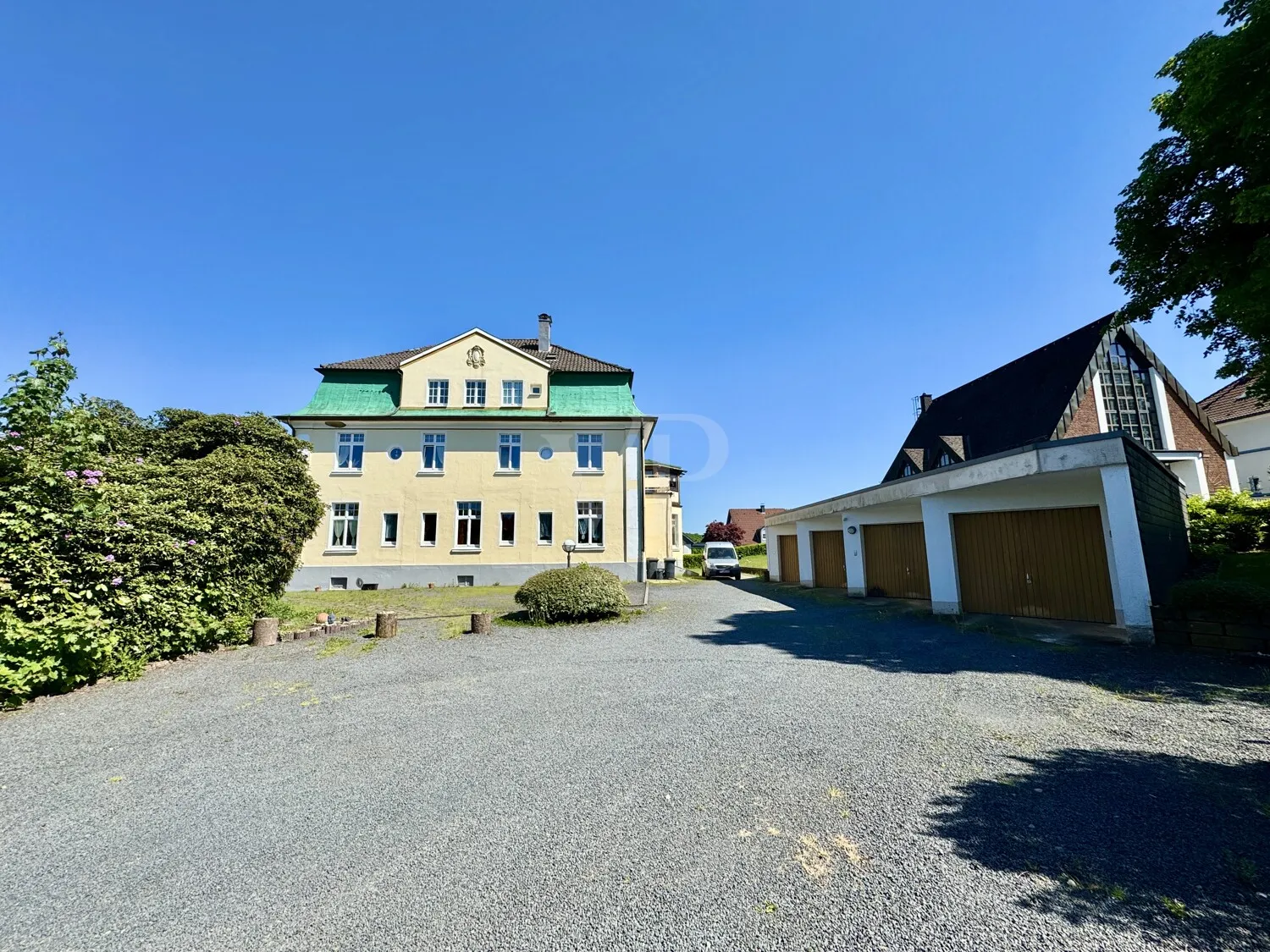 Villa storica del proprietario della fabbrica nel centro di Hückeswagen