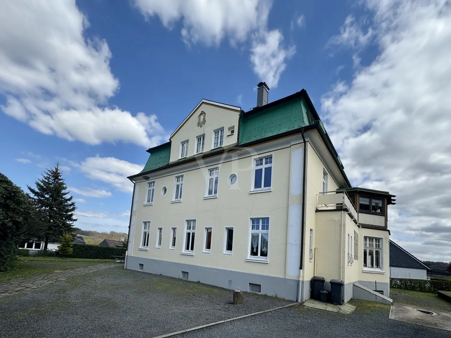 Villa storica del proprietario della fabbrica nel centro di Hückeswagen