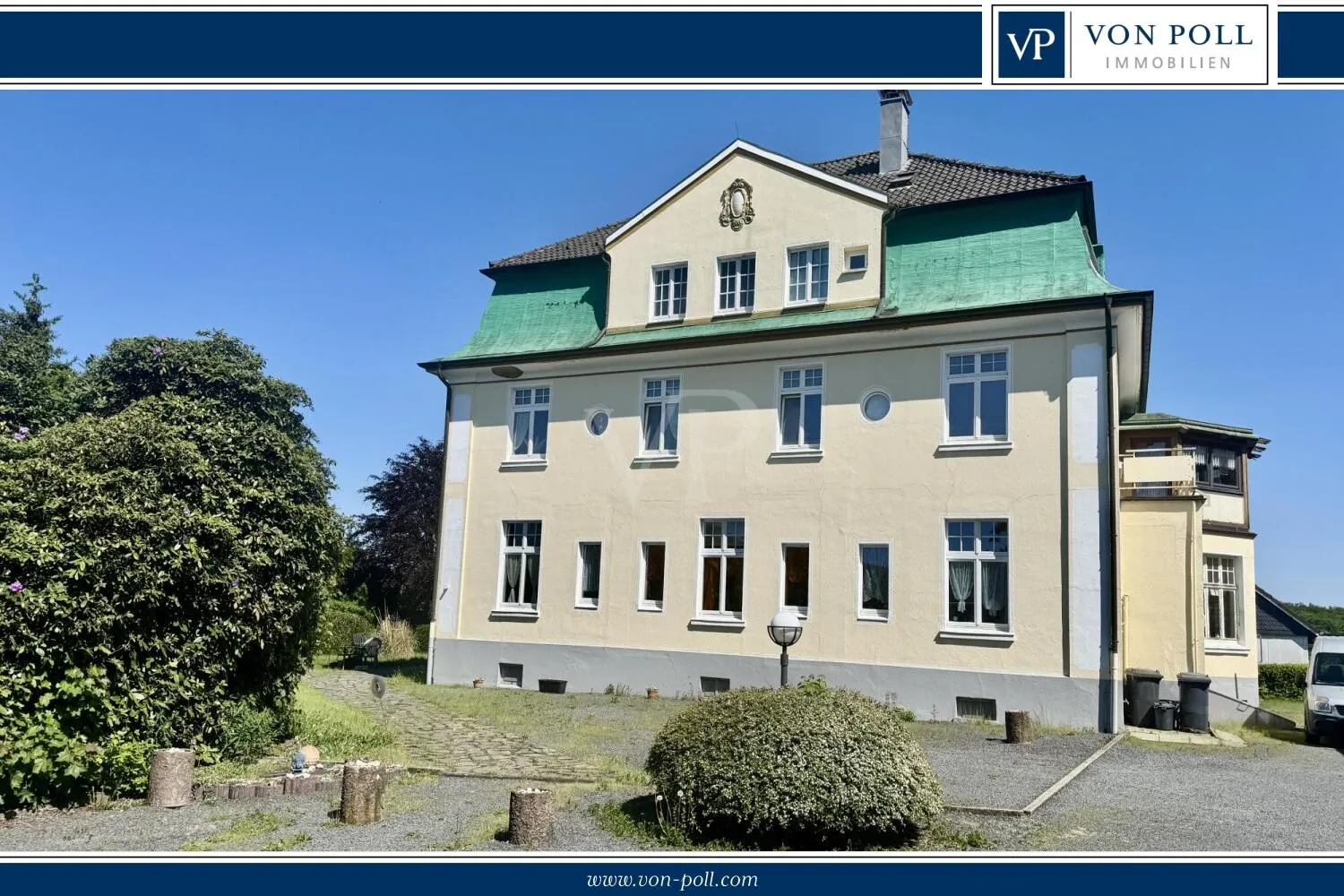 Villa storica del proprietario della fabbrica nel centro di Hückeswagen
