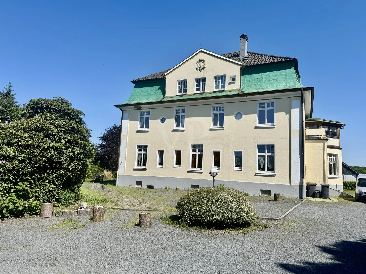 Villa storica del proprietario della fabbrica nel centro di Hückeswagen