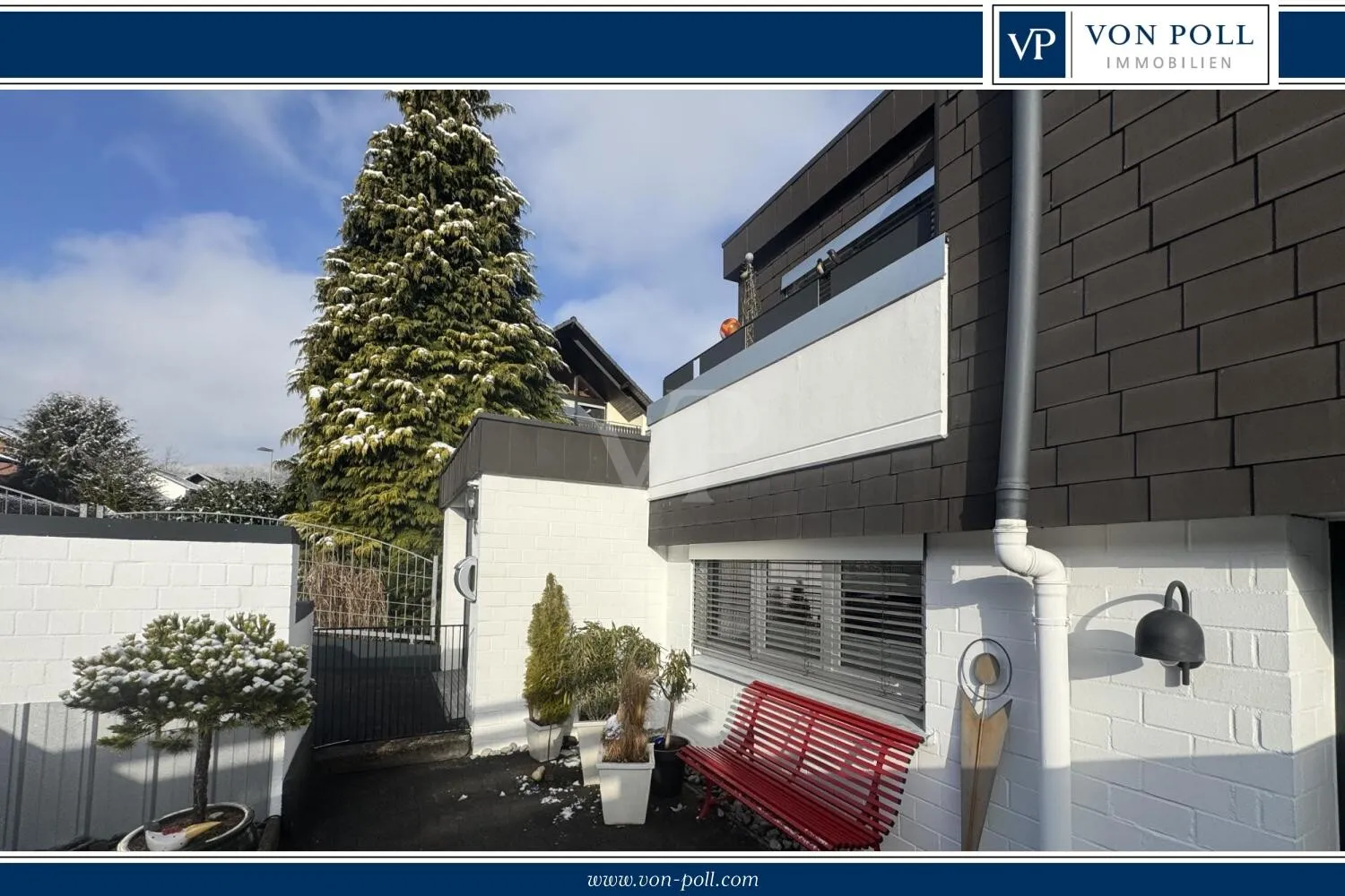 Moderne Architekten DHH in Splitlevelbauweise