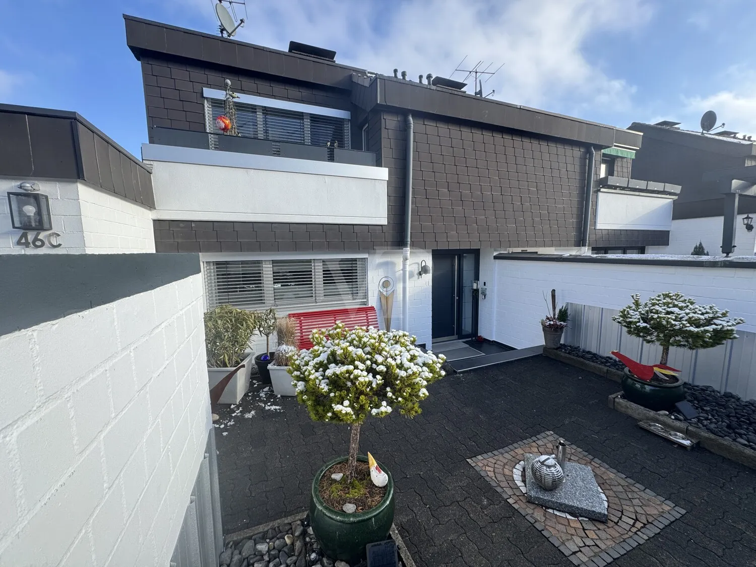 Moderne Architekten DHH in Splitlevelbauweise