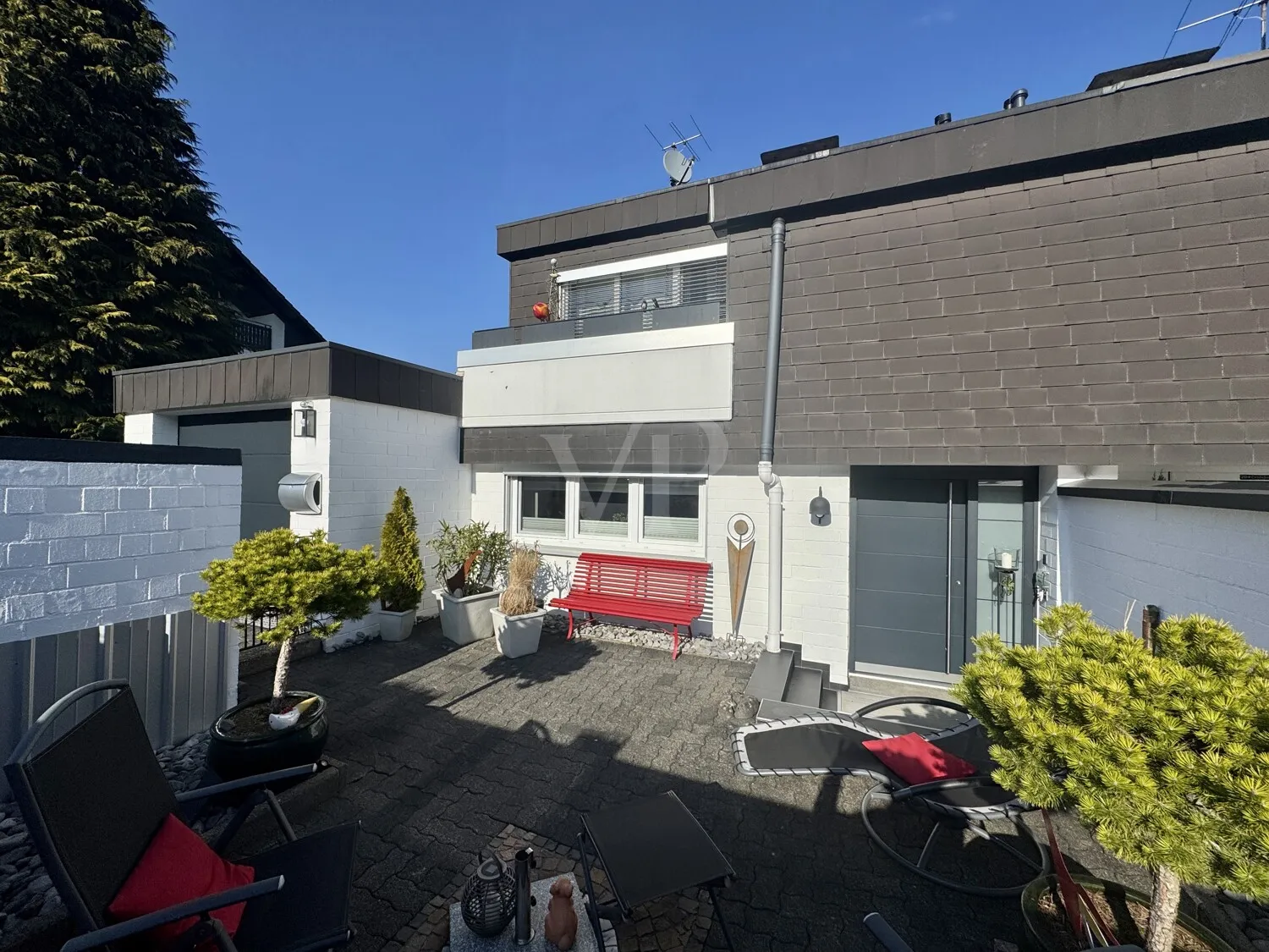 Moderne Architekten DHH in Splitlevelbauweise