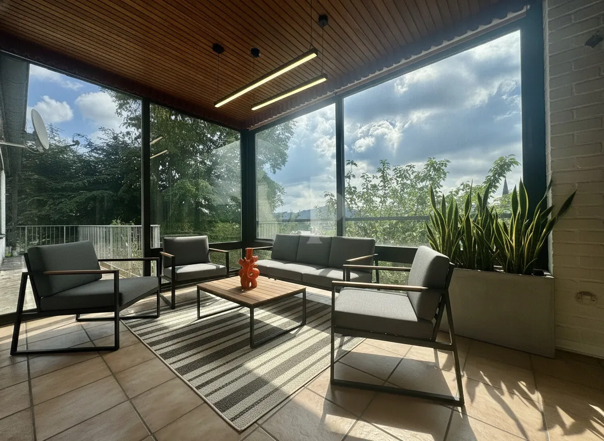 Wintergarten KI Staging