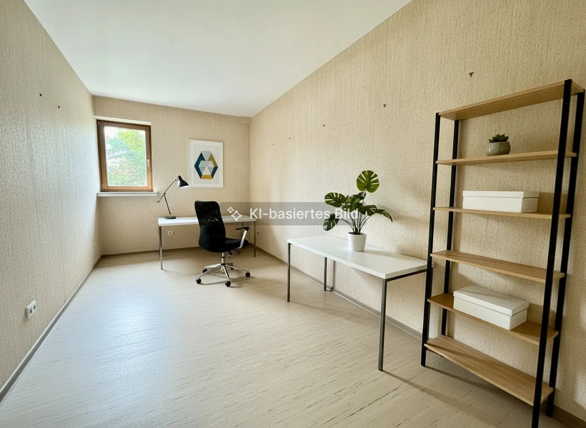 Arbeitszimmer UG KI Staging