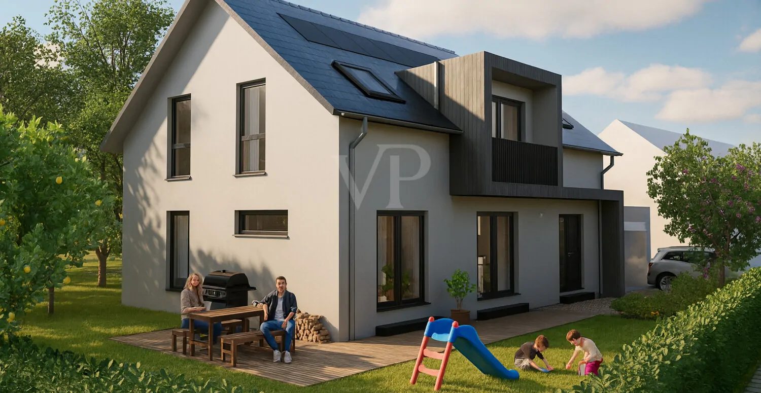 Visualisierung geplantes Schwabenhaus