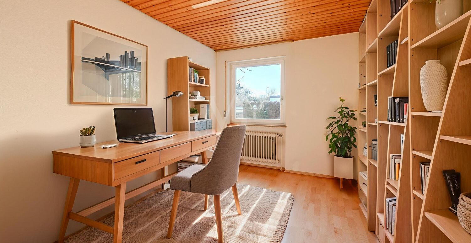 Büro/Arbeitszimmer - Visualisierung