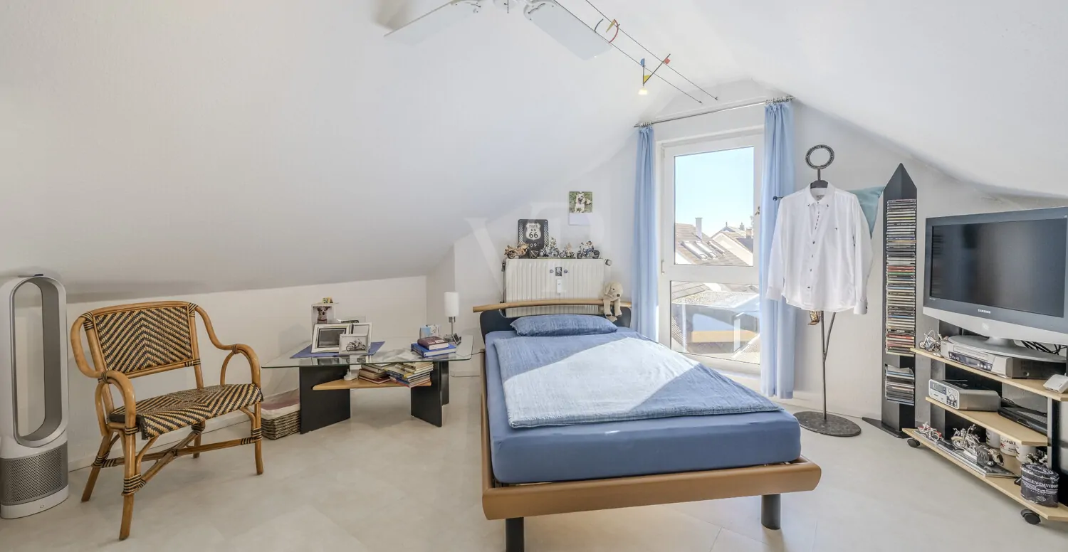 Schlafzimmer im Dachgeschoss