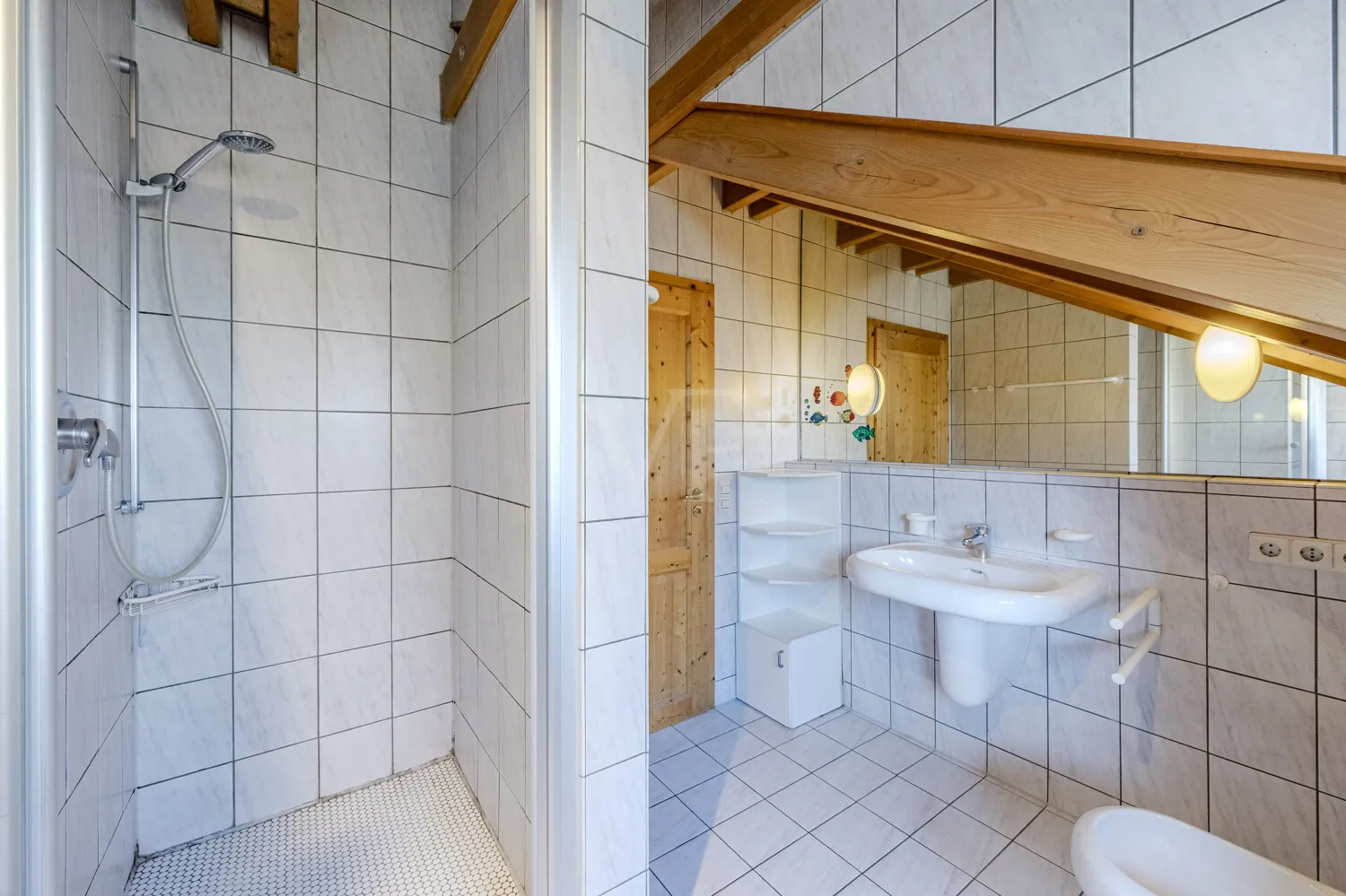 Ensuite Badezimmer
