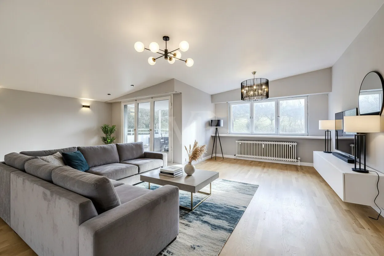 Visualisierung Wohnzimmer