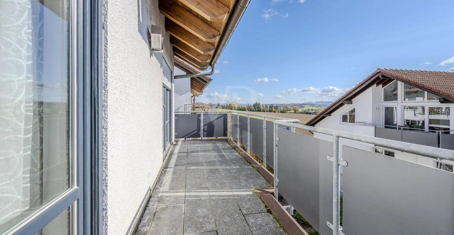 Balkon 1. Obergeschoss von Zimmer 2 und 3