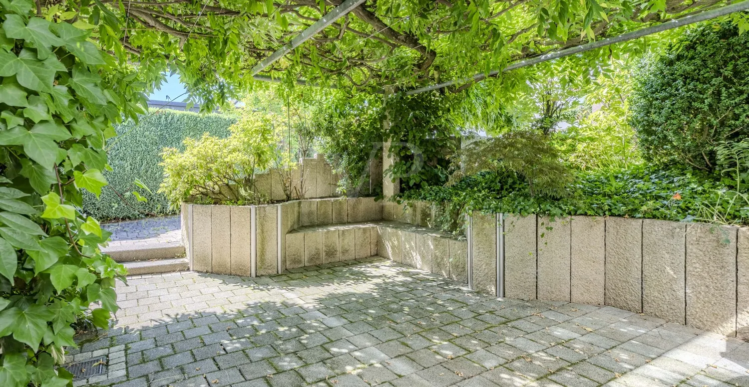 Überdachte Terrasse