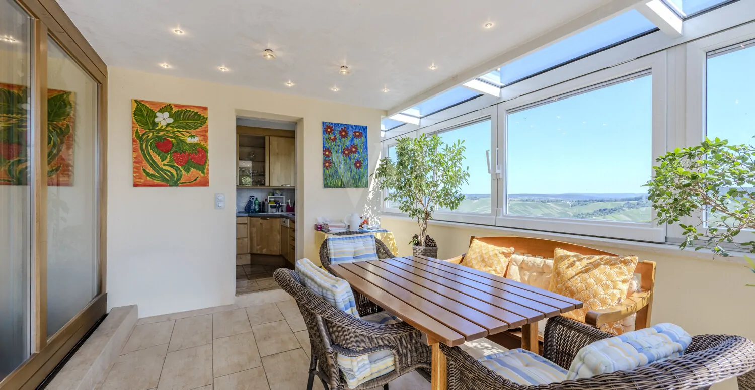 Wintergarten Essbereich