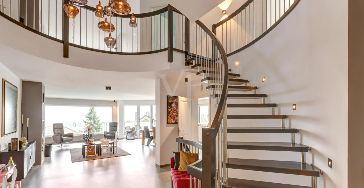 Einmaliges Anwesen mit Skyline-Blick – Eleganz trifft Moderne