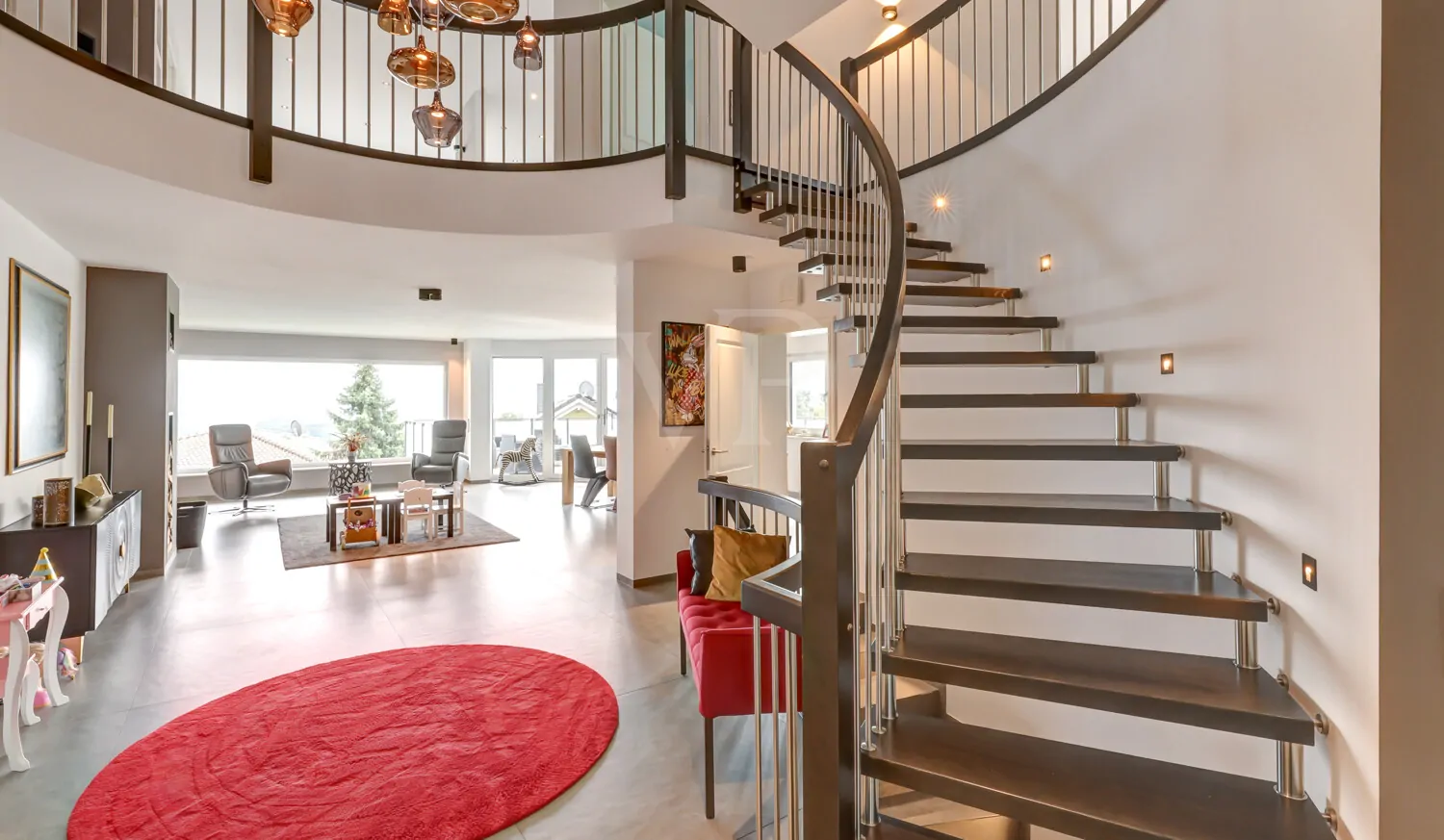 Exklusiver Treppenaufgang