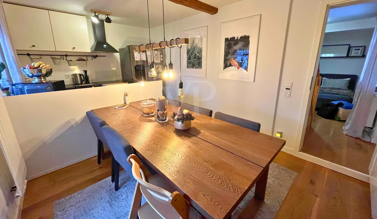 Essbereich und Küche