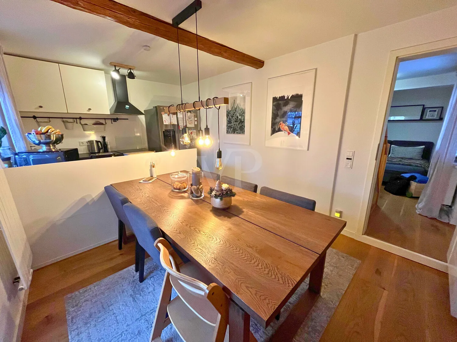 Essbereich und Küche