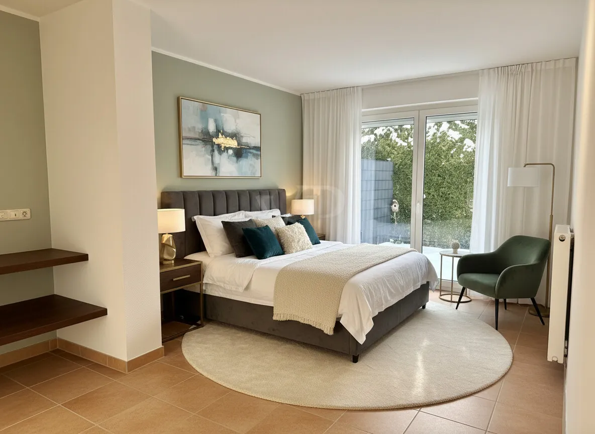 Möbliertes BeispielZimmer I