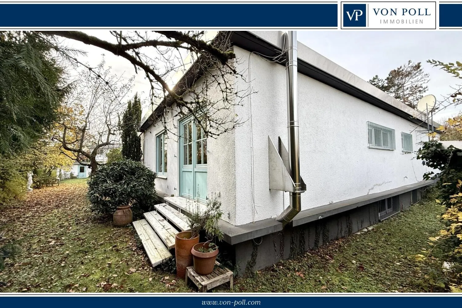 Ihr Bungalow in zweiter Reihe mit Traumgarten