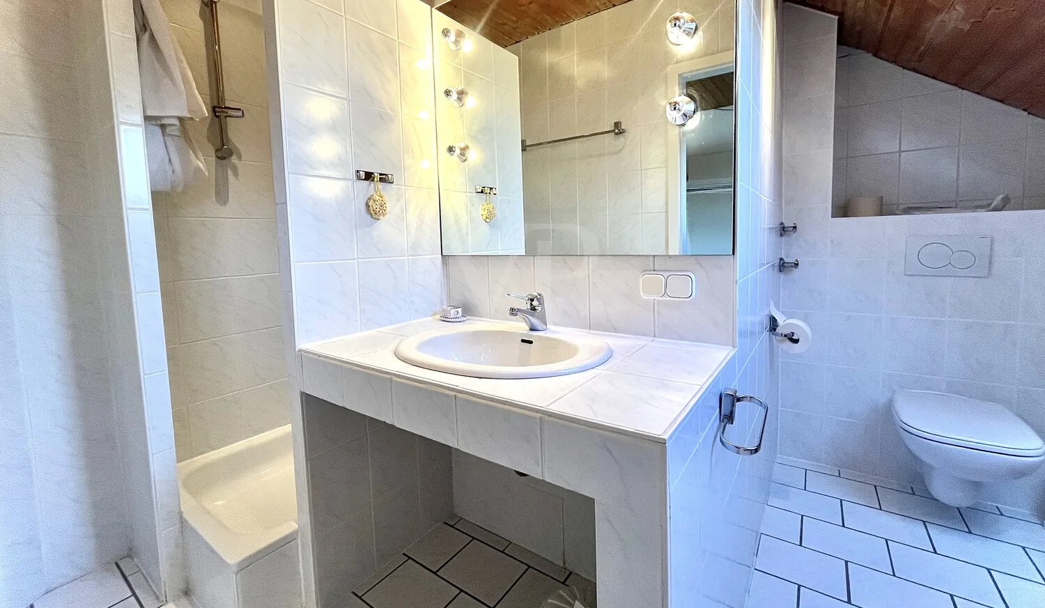 Gemütliches Badezimmer