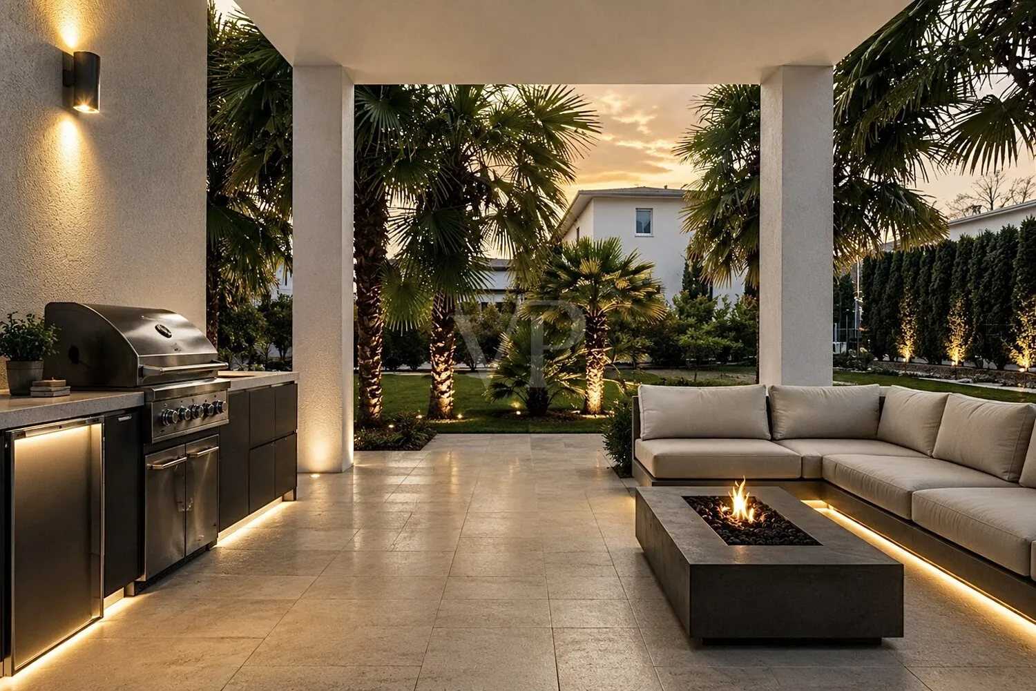 Outdoor-Lounge | Visualisierung