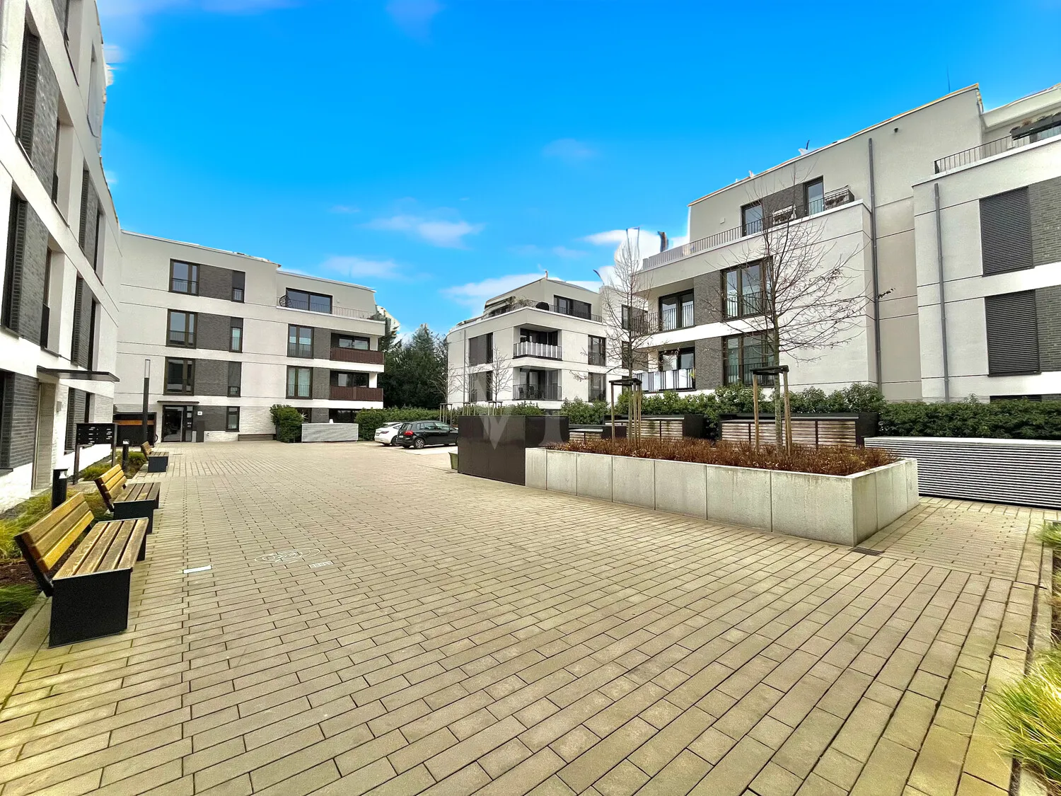 Moderne Architektur der Liegenschaft