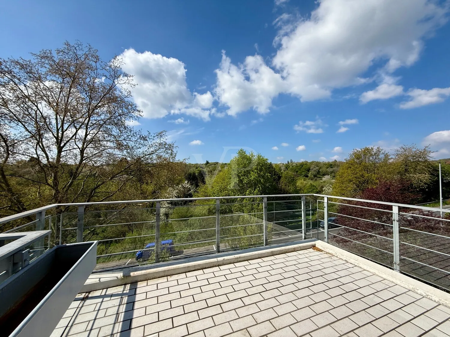 Balkon mit Aussicht